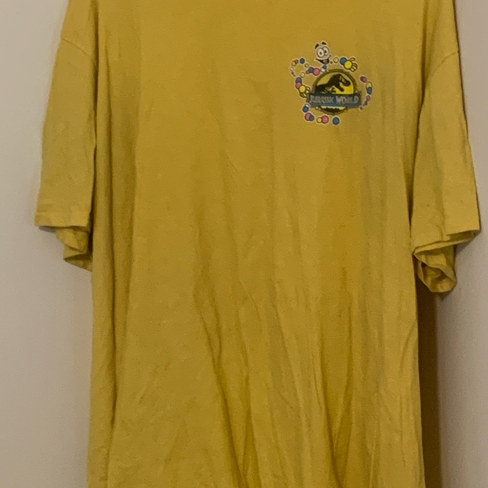 Universal Jurassic World Mr. DNA Yellow Shirt